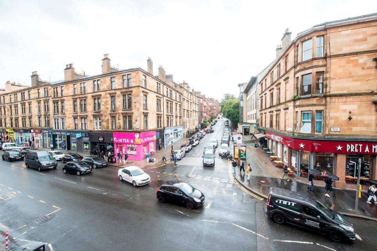 Ferienwohnung Pass The Keys Stylish 2 Bed In Heart Of West End Glasgow Exterior foto
