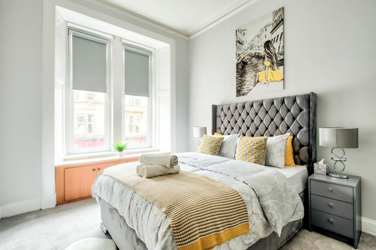 Ferienwohnung Pass The Keys Stylish 2 Bed In Heart Of West End Glasgow Exterior foto